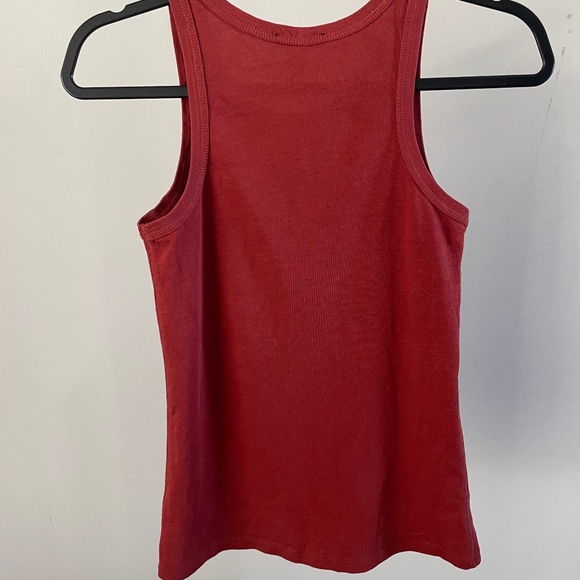 J.CREW Rust Orange Tank Top - Picture 2 of 3